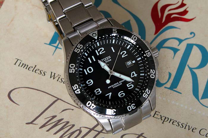 Citizen Titanium Air Diver