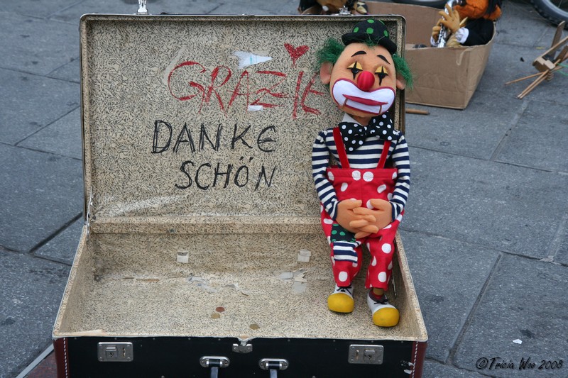 Street performer, Vienna