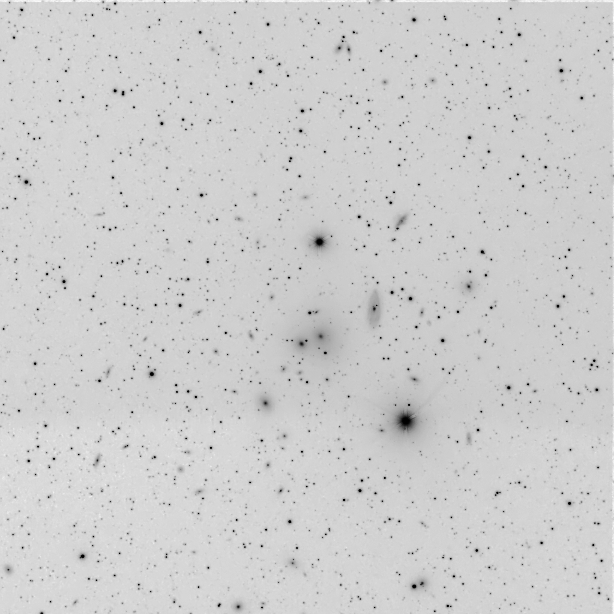 The Hydra Galaxy Cluster centering on NGC 3312