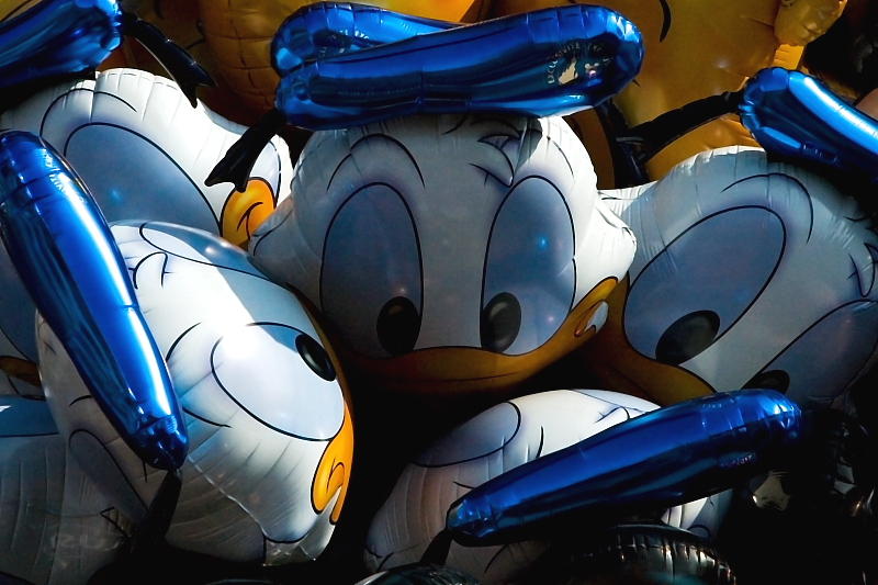 Donald Ducks baloons