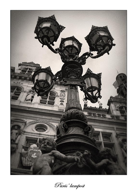 Paris Lampost
