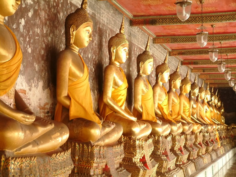 Buddha Statutes at Wat Suthat