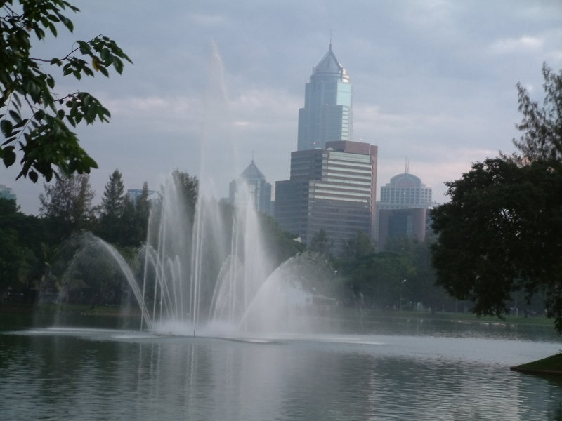 Lumphini Park at Sunrise
