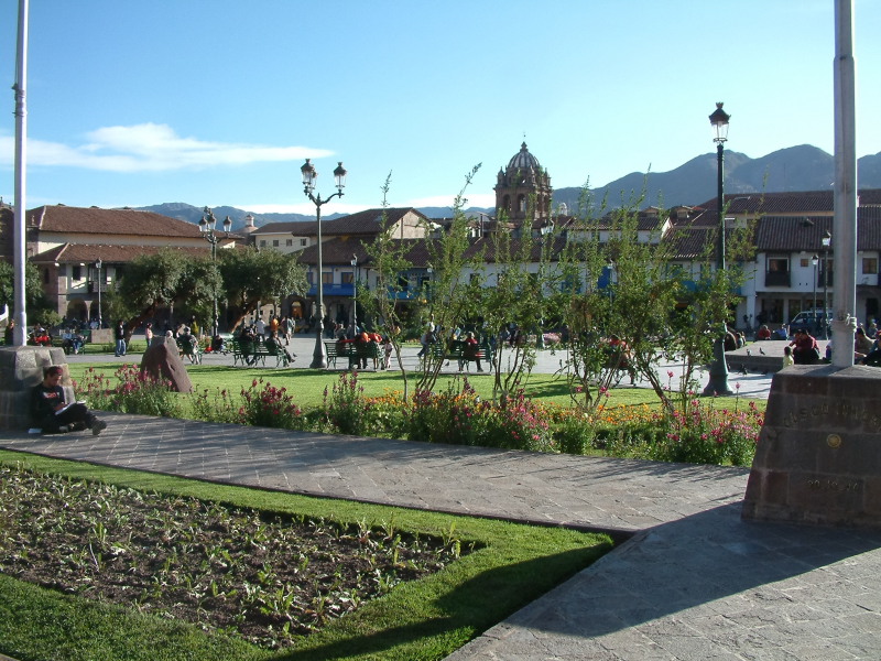 Cuscos Plaza de Armas