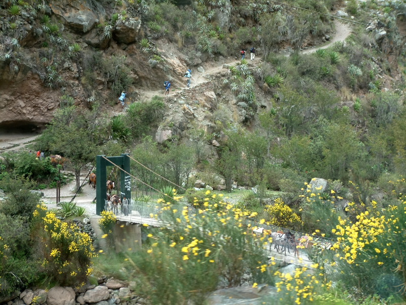 Beginning of the Inca Trail