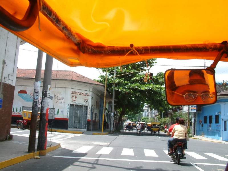 Iquitos as seen from a motorized rickshaw