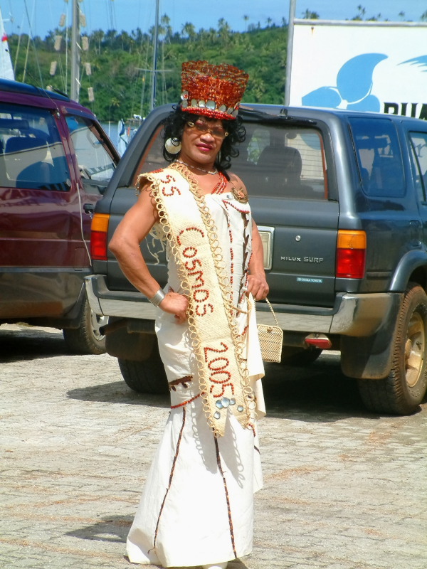 The recently-crowned Miss Cosmos
