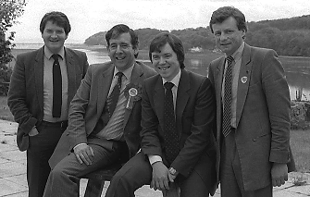 Ieuan ar tri Dafydd 1983.