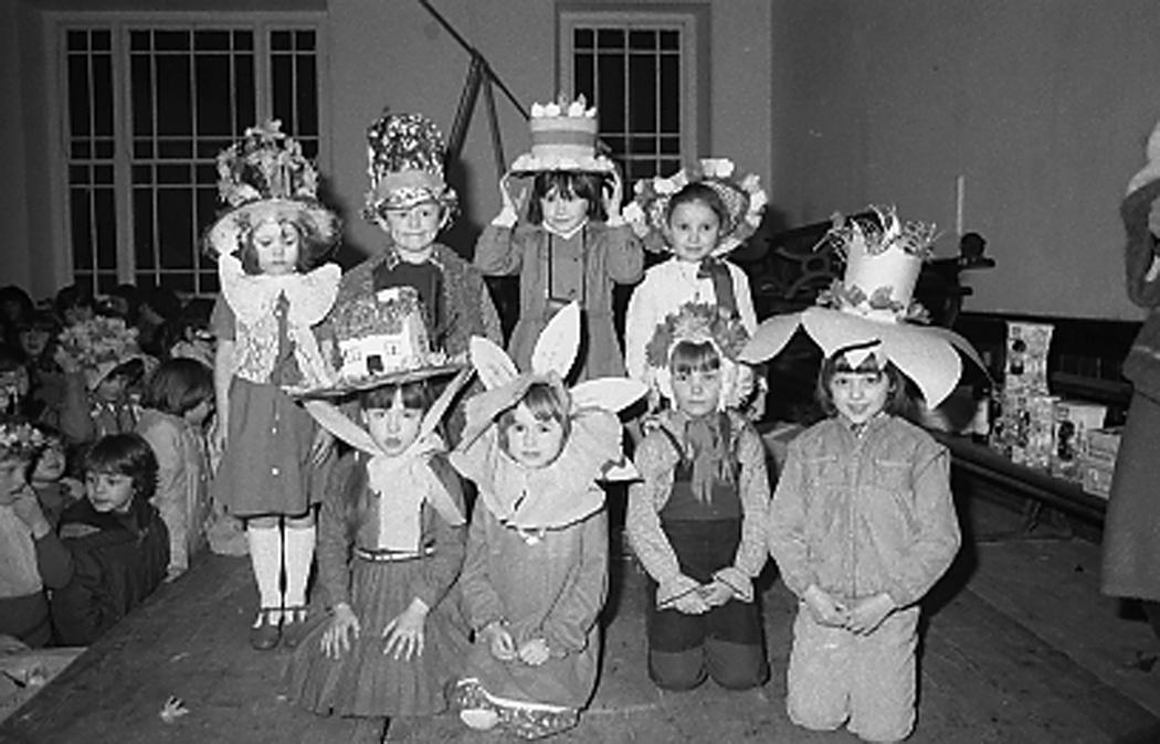 Easter Bonnets Carnifal Dwyran 1981.