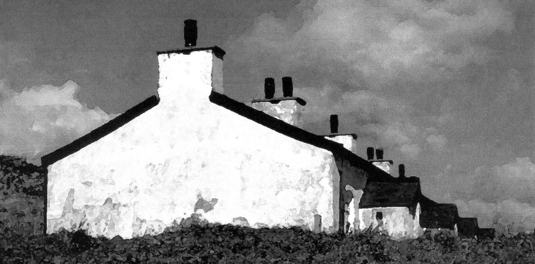 Llanddwyn pilot cottages Anglesey