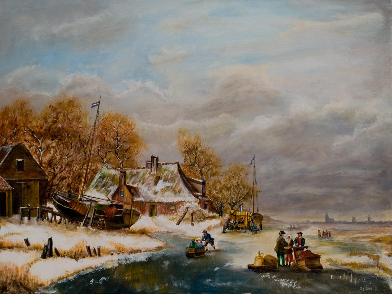 Winter ice fun