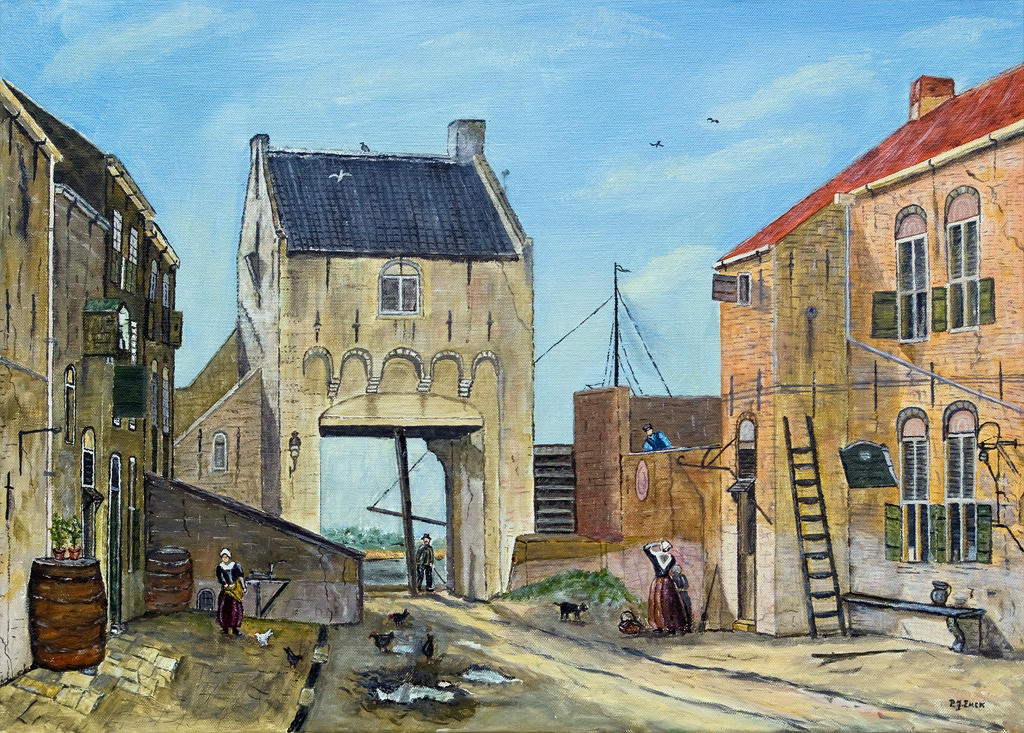 Steigerpoort after J. Weisenbruch.