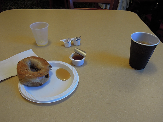 American breakfast!