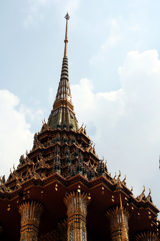 The Phra Mondhop- library that houses Buddhist scriptures