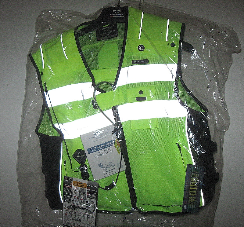 Jan 12, 2011 - Hit-Air airbag vest for motorcylist