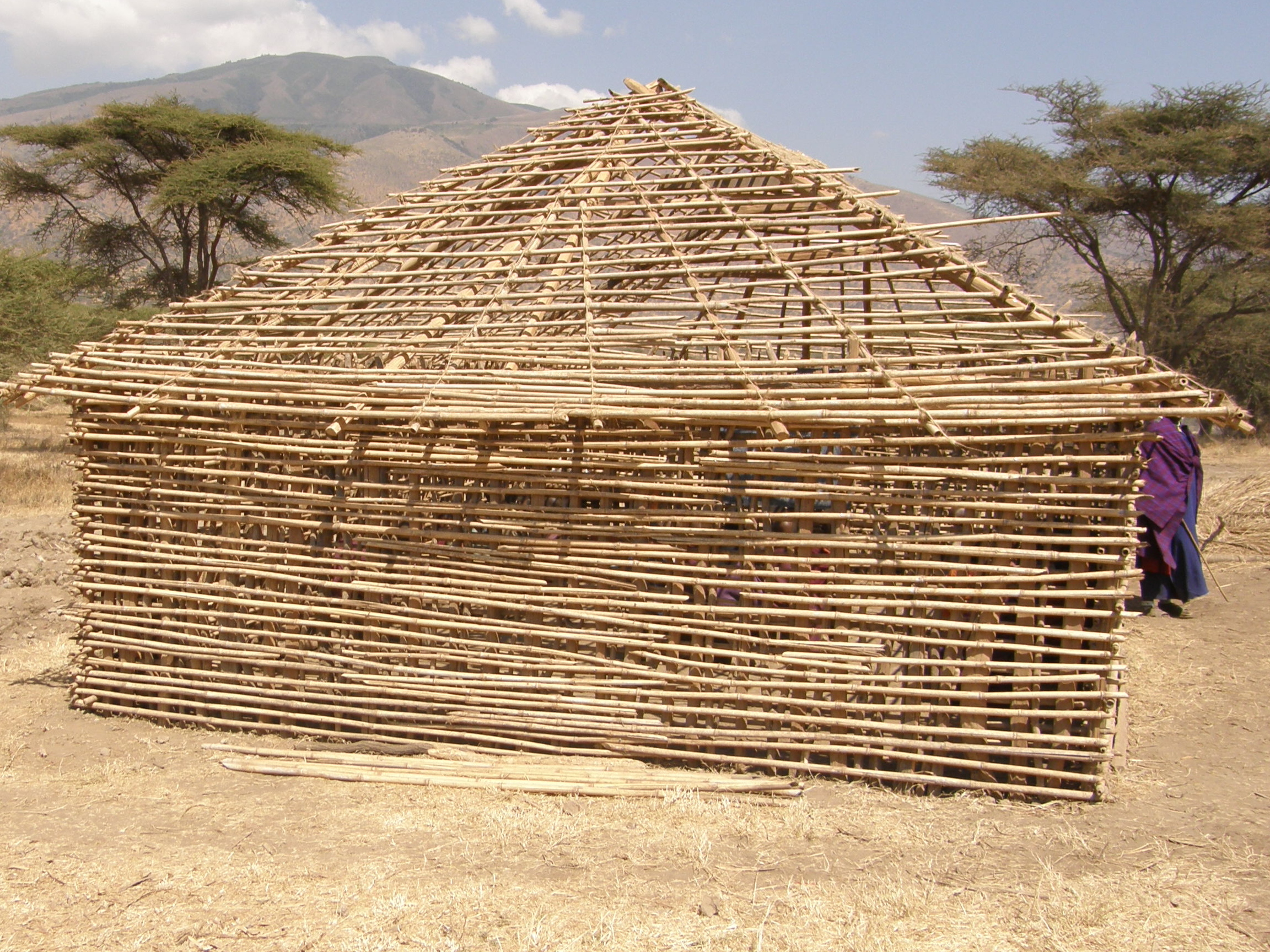Masai school building