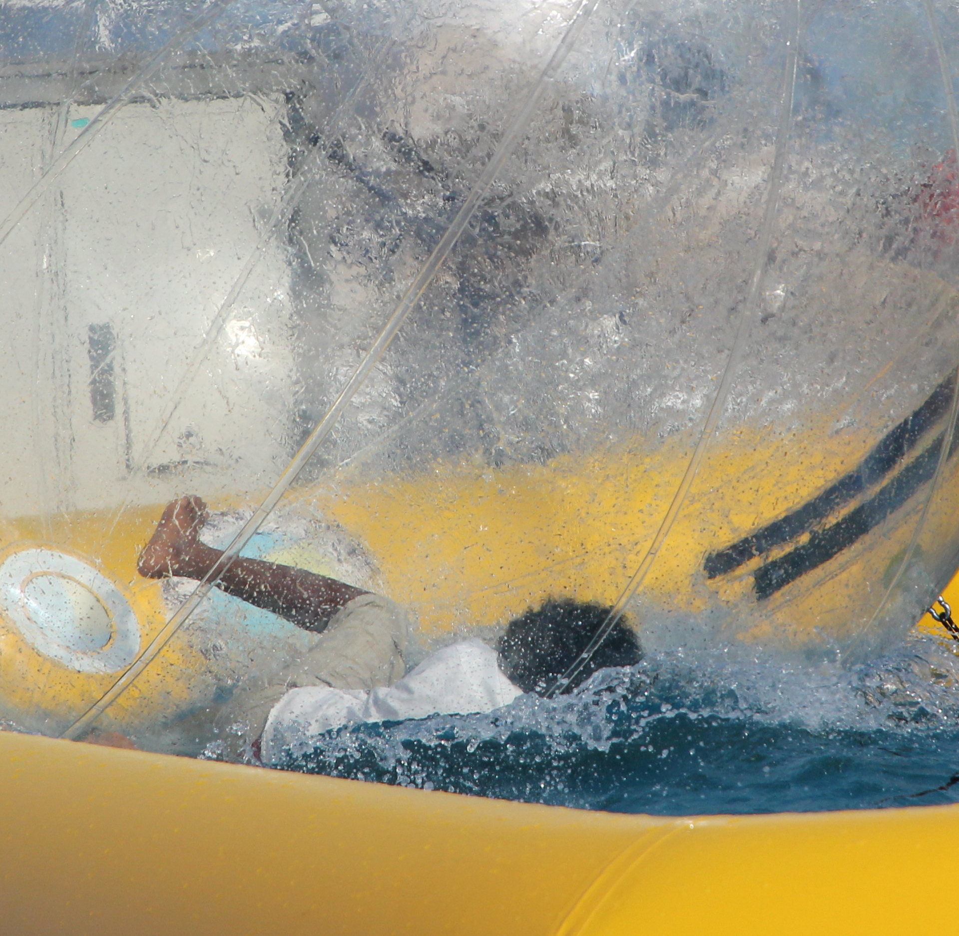 Boy in bubble 3