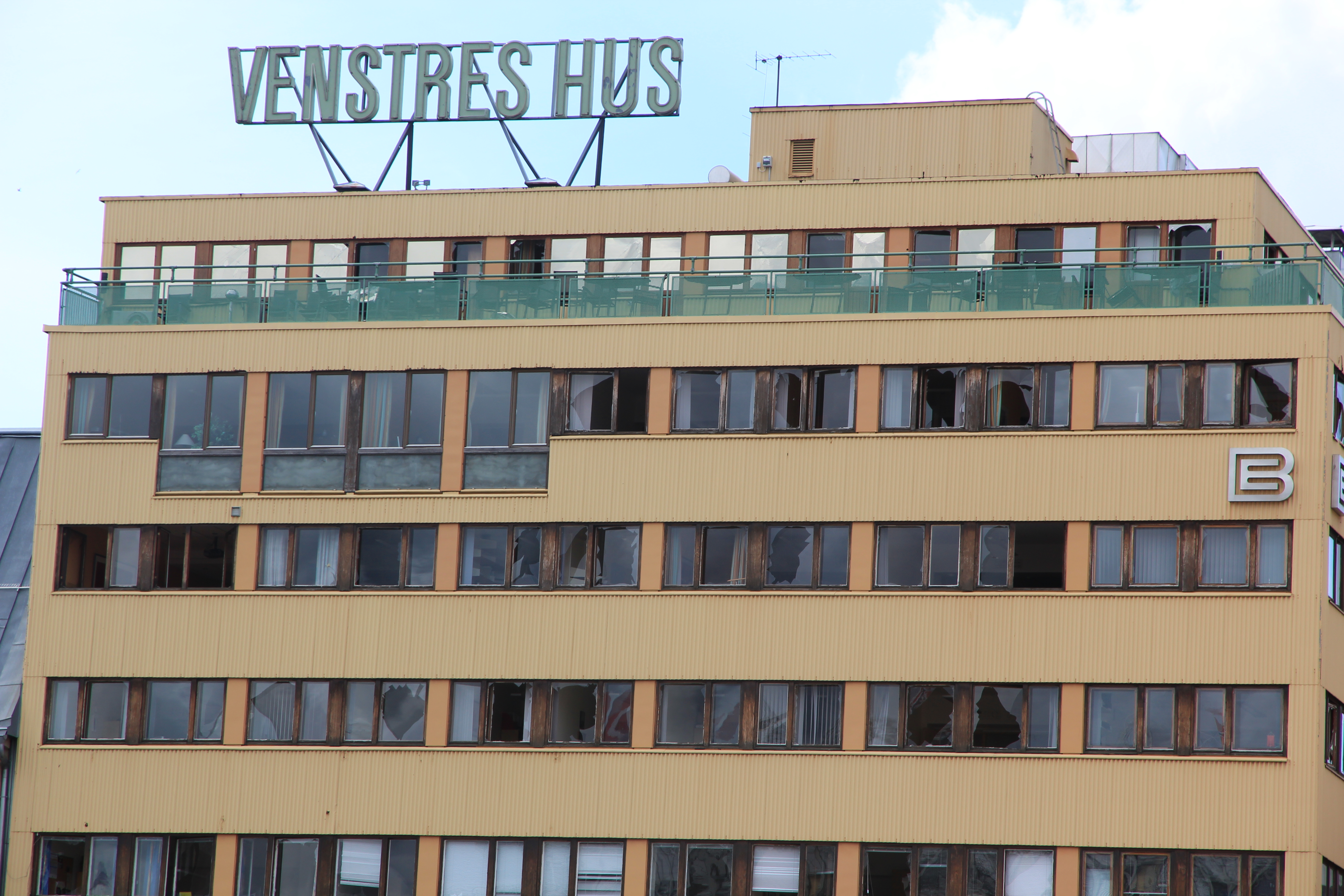 The Liberal Party headquarter at Youngstorget