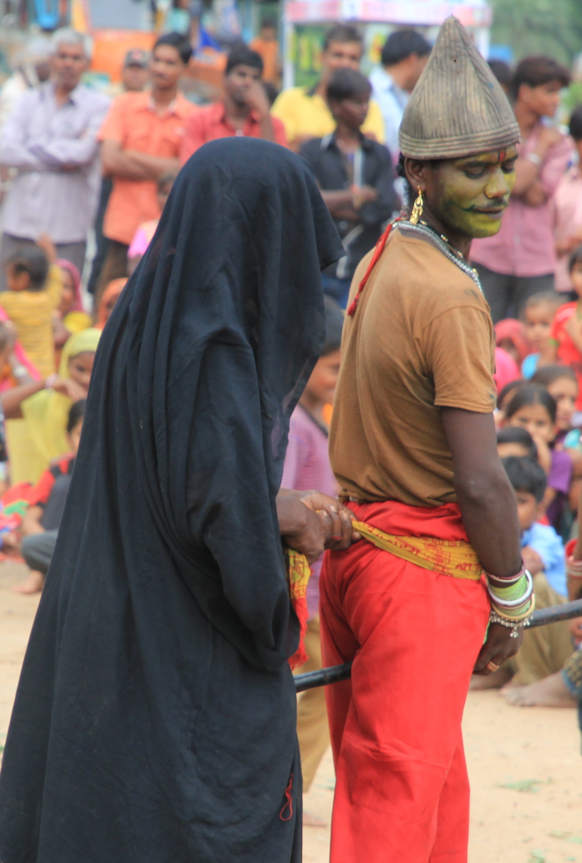 Jugglers near Udaipur