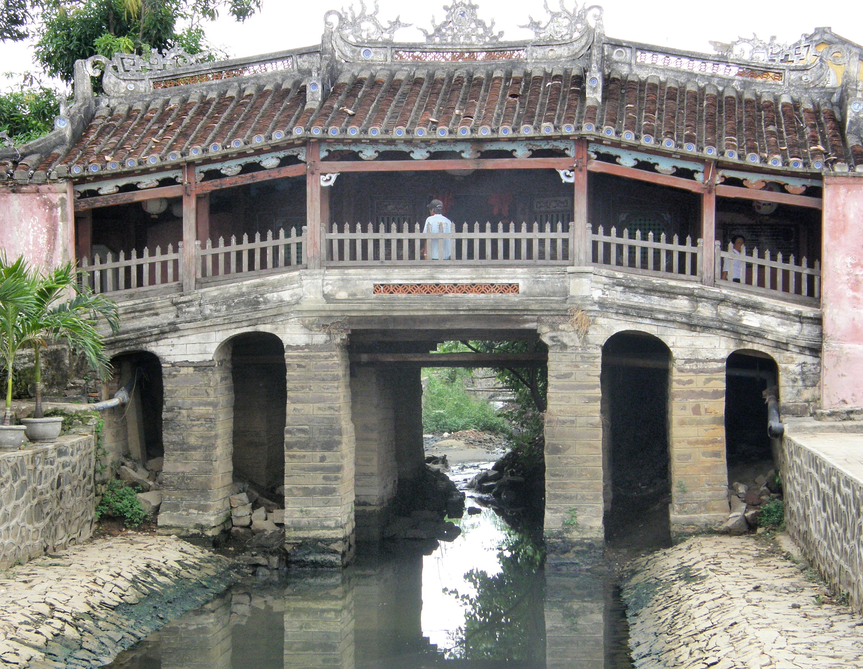 Japanese covered bridge