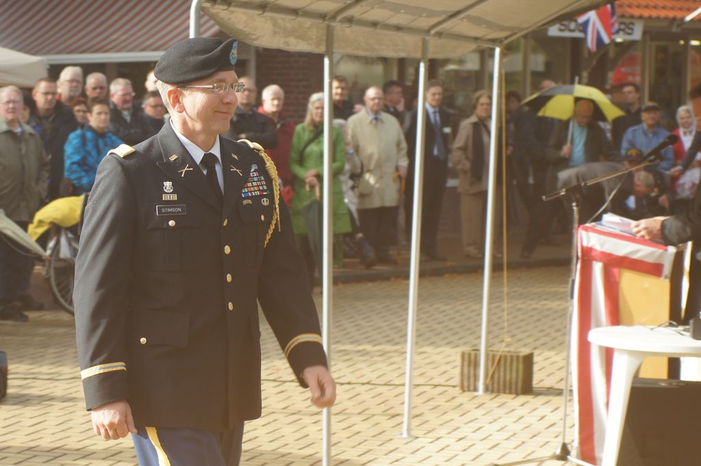 The military attach of the US Embassy, Colonel Stimson