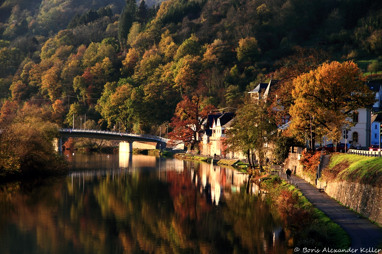 Herbst an der Lahn
