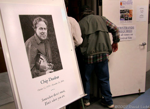 Dedicated to the late Chip Dunbar