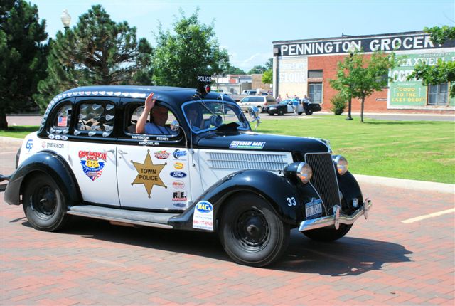 Town Police Car