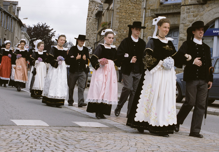 La procession de bretons