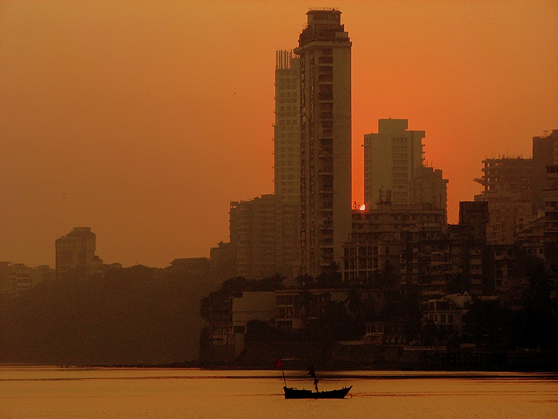 Sunset at Chowpatty