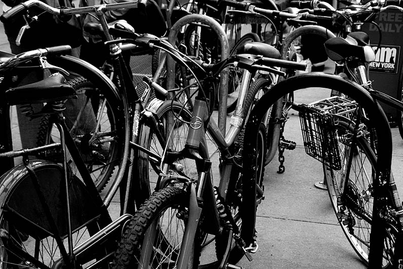 10th Place - Bike Rack -  by Penny Street