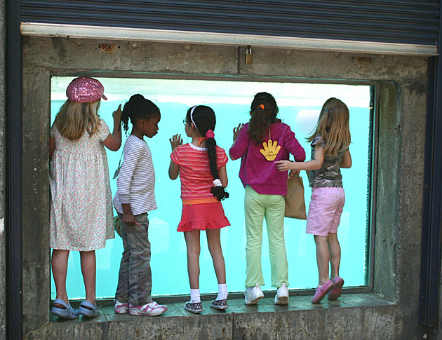 2nd Place. Five Girls Looking by Mary Anne