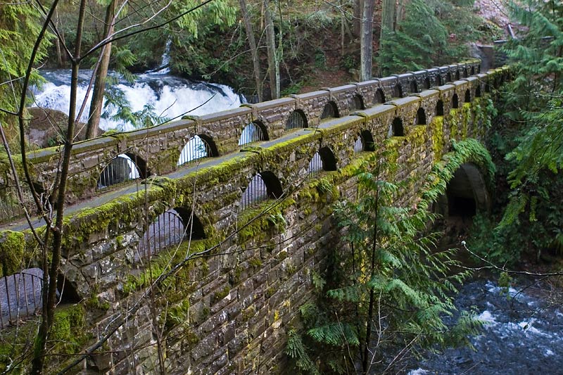 Bridge across Whatcom Creek *