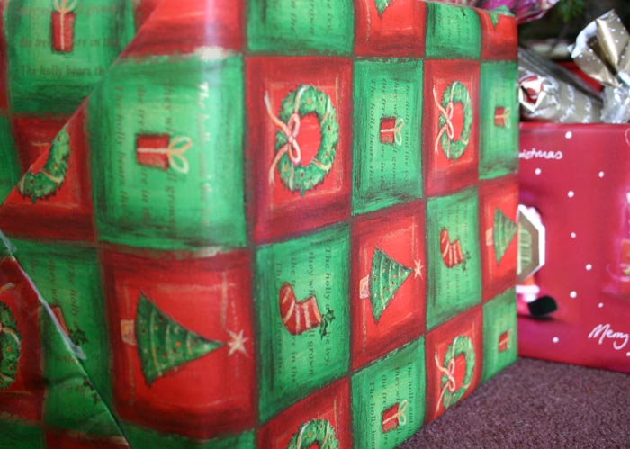 presents *