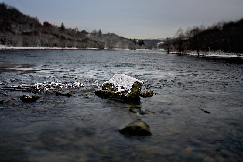 Stone in the waters *