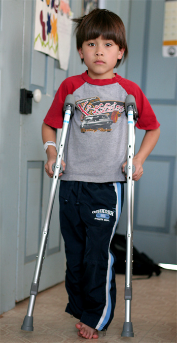 Getting Better - crutches  *