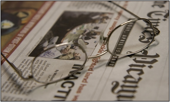 <b>5th: </b> I read the news today oh, boy ...  by Ken Christian