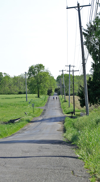 Sunday bicyclists