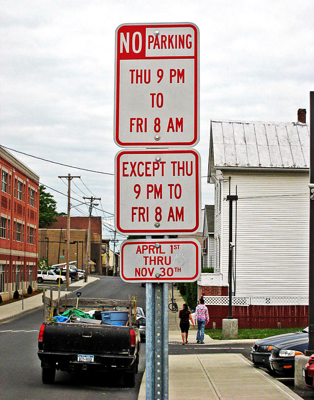 Parking...or No parking?