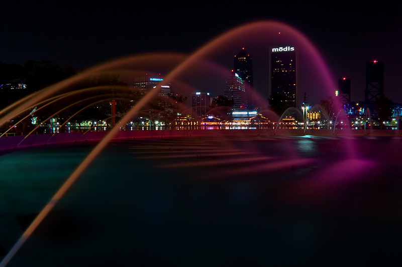 Fountain and Skyline