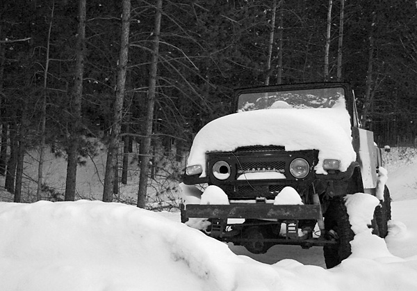 Boxed In.........With Snow