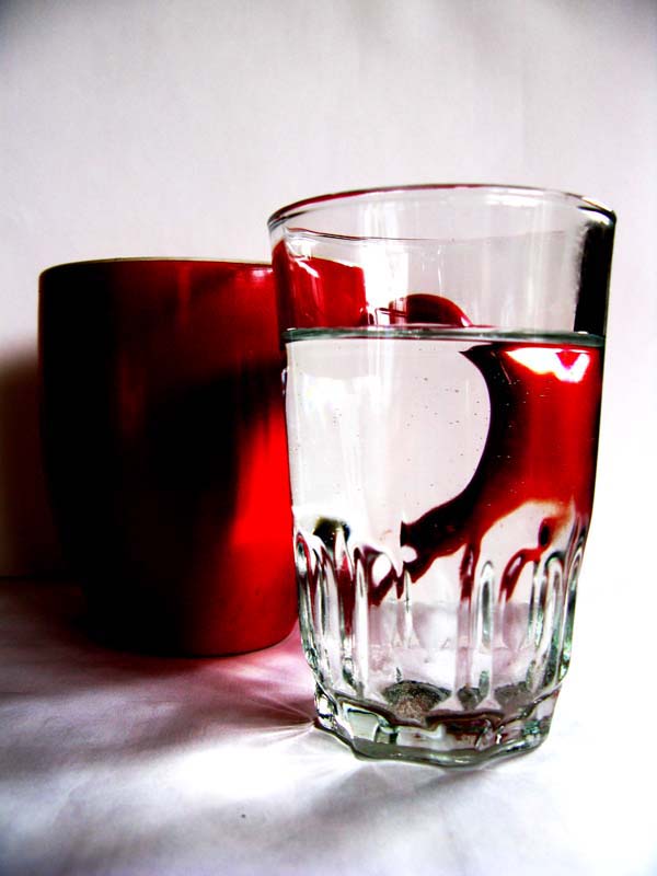 Glass of water