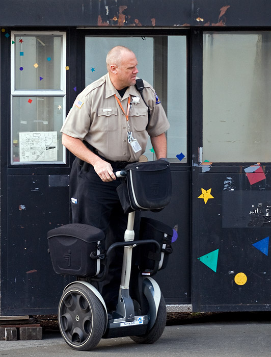  The Man on a Silly Scooter
