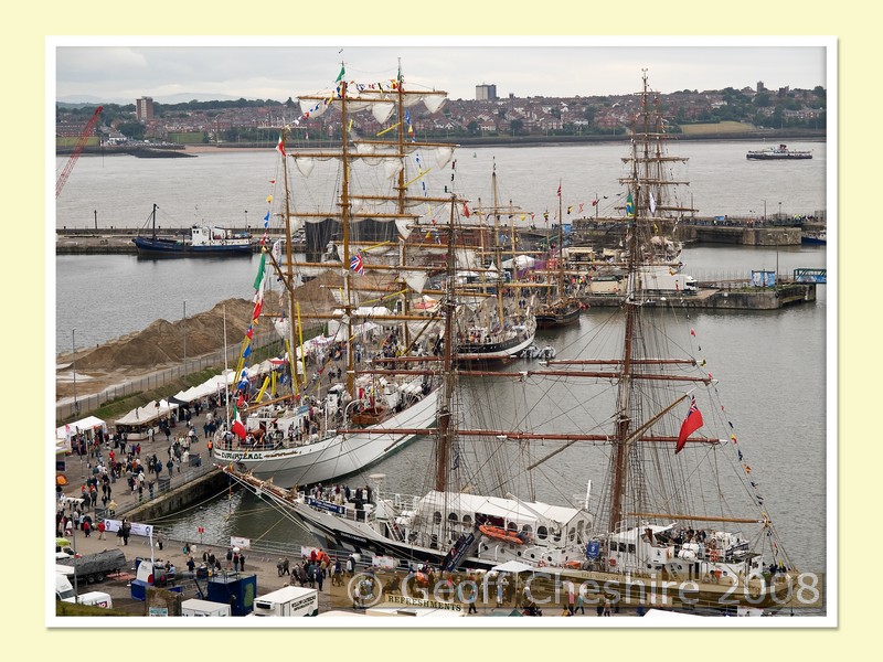 Aerial view of Wellington Dock