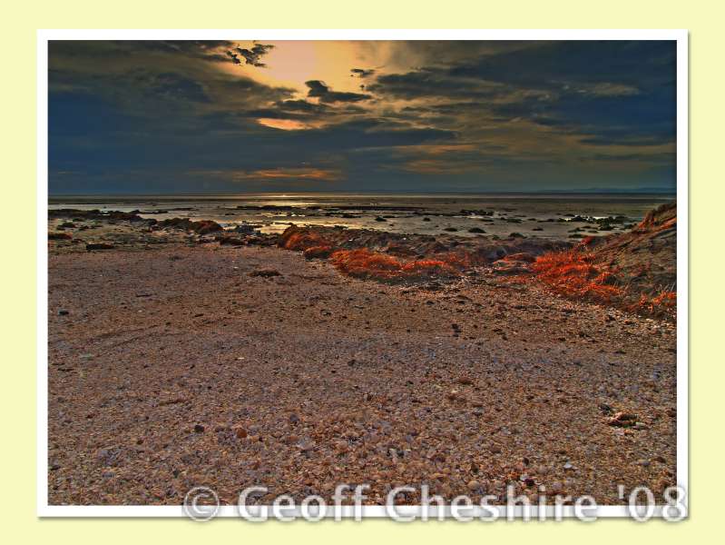 Dusk at Hest Bank (HDR)