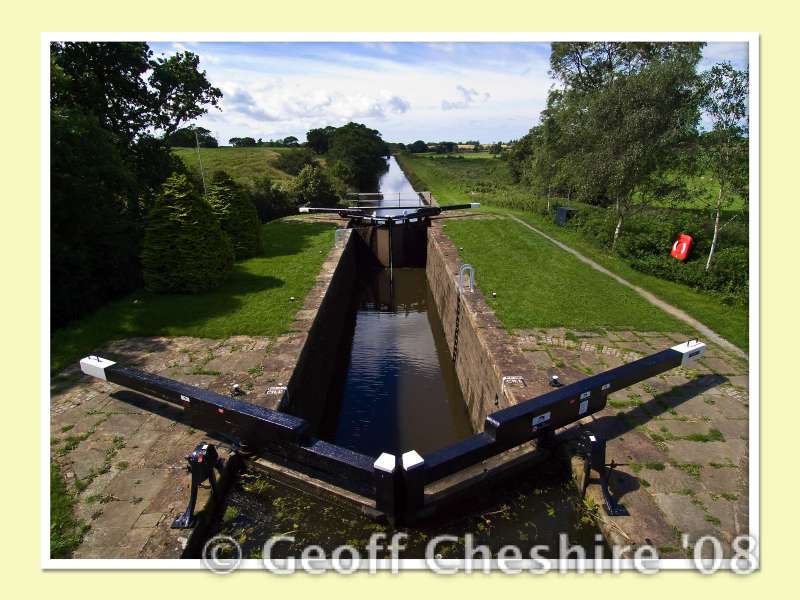 The first flight on the Glasson Branch