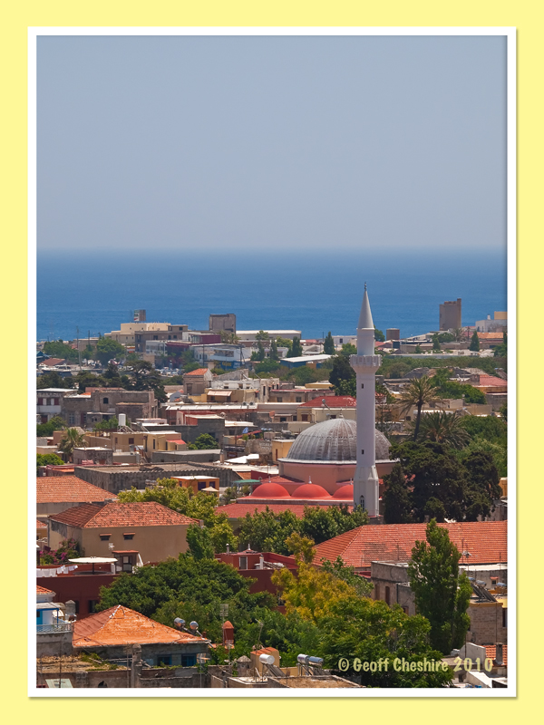 Rodes Old Town from the clock tower (1)