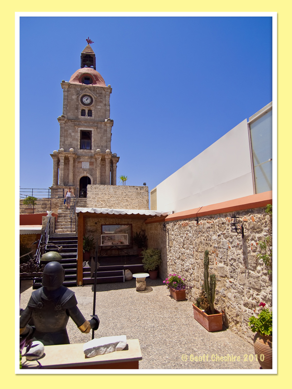 The clock tower, Rhodes Old Town