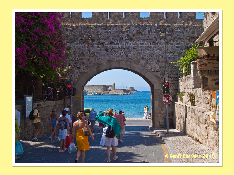 Rhodes old town (harbour gateway)