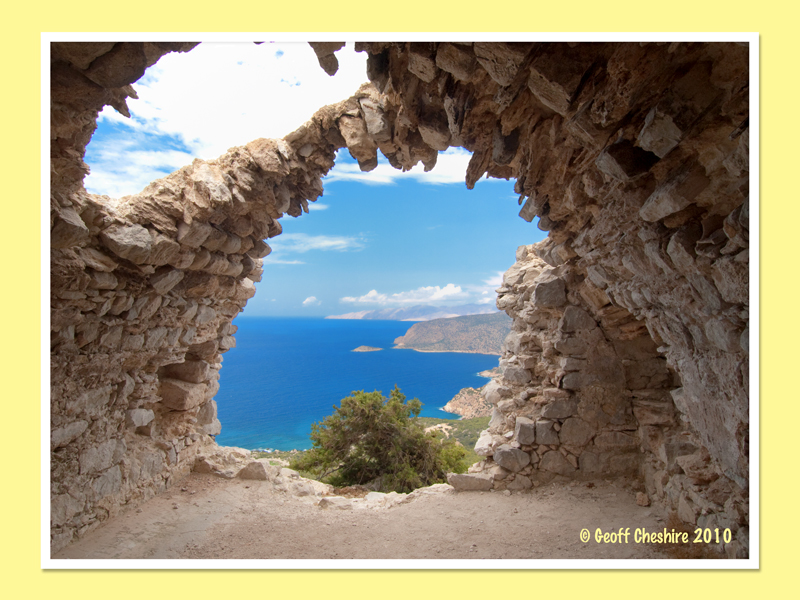 Monolithos ruins